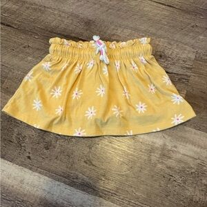Cat & Jack yellow toddler skort